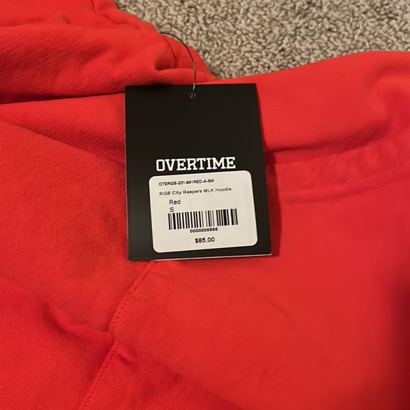 Overtime red sweatshirt city reapers size small men’s - Picture 3 of 4
